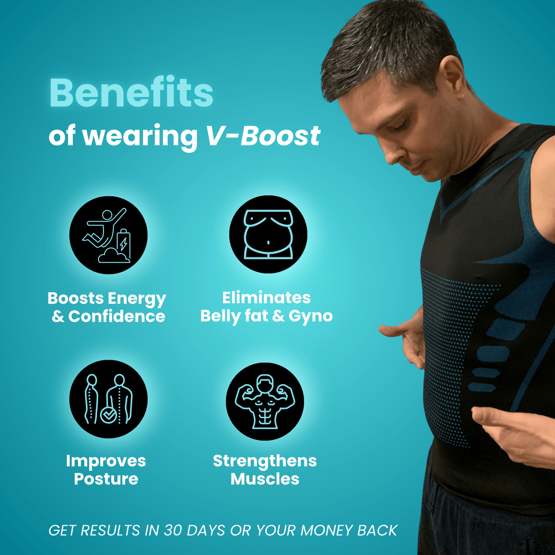 V‑Boost Compression Tank – Instant Slim, Strong, & Confident Look